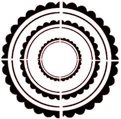 Cercles festonnés