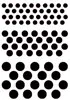 Pois 3 tailles décalés 15x22