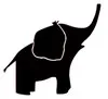 Elephant 12x13cm