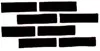 Mur brique 25x12cm