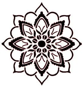Mandala 13 25x25cm