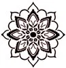 Mandala 13 25x25cm