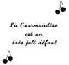 La gourmandise 20 x 20