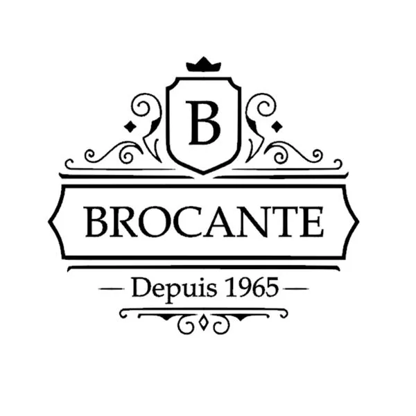 pochoir brocante 28x27cm