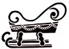 Luge 13x10cm