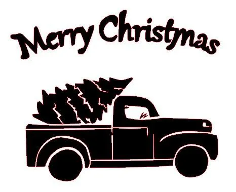 Merry christmas 25x25cm