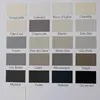 Nuancier gris, blanc peint à la main