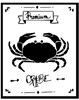 pochoir crabe 21x29